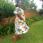 Uzima - Floral Flare Midi Dress