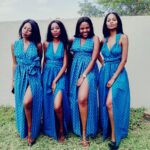 Seshweshwe Multi Style  Infinity Dress - Upepo