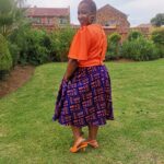 Uzuri Crop Top and Midi Skirt Ensemble